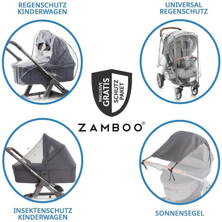 Image du produit ABC Design Kombikinderwagen Kombi-Kinderwagen Salsa 5 Air inkl. Babywanne