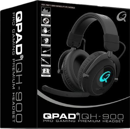Image du produit QPAD Casque de jeu stéréo Premium QH900 sans fil (Sans fil)