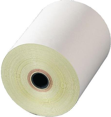 Niceday Rotolo per registratori di cassa 7,6cmx25m liscio 56/57g/m² Bianco 6 rotoli