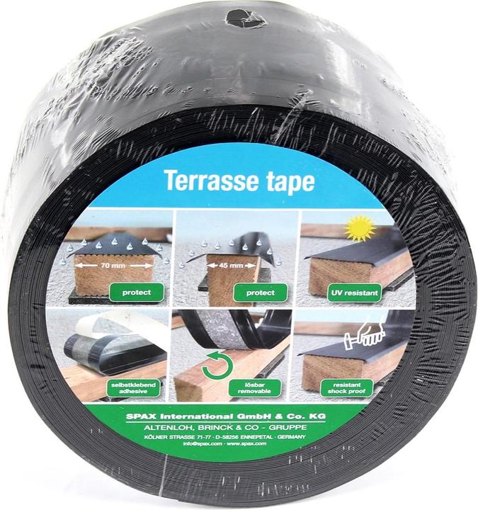 Produktbild Spax Terassenklebeband zum Schutz der Holzkonstruktion B=87mm, L=30m, Stärke 0,5mm (87 mm)