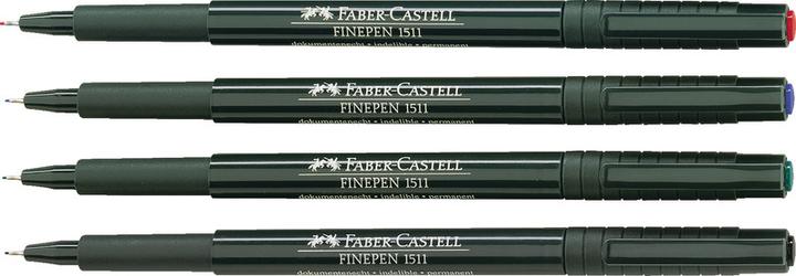 Produktbild Faber-Castell Faserschreiber Finepen 1511 (Schwarz, 1 x)