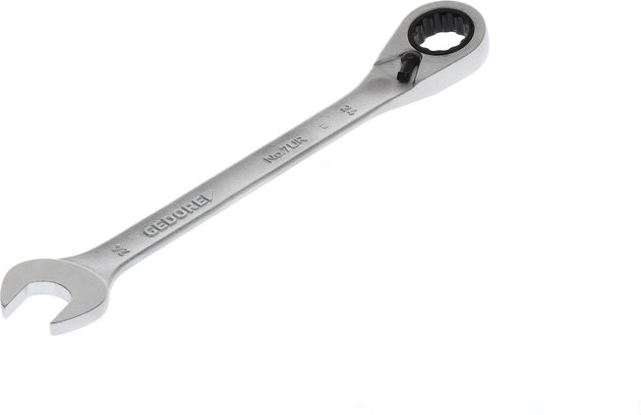 Produktbild Gedore 7 UR 24 Maulschlüssel mit Ringratsche, umschaltbar, UD 24 mm (24 mm)