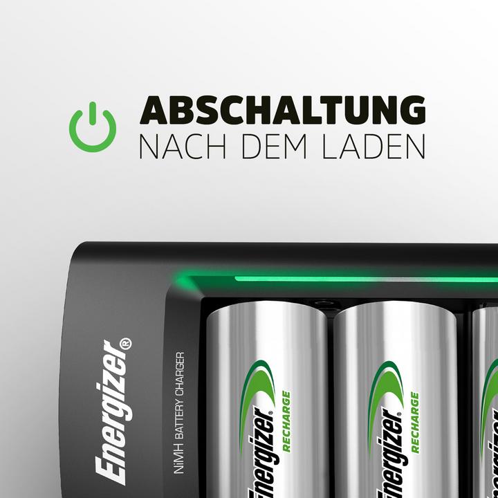 Produktbild Energizer Recharge Universal (1 Stk., D, AAA, AA, 9V Block, 2300 mAh, Ladegerät ohne Akku)