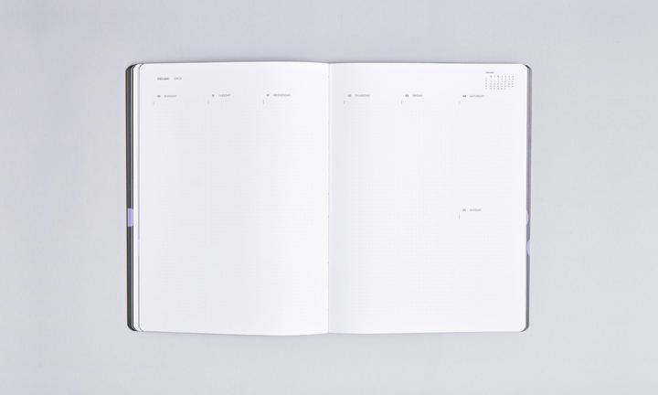 Actual product image Nuuna Weekly Diary L Future Plans (L, 165 x 220 mm, German)