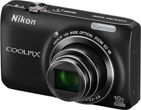 Nikon Coolpix S6300, 16MP, 10x Zoom, FullHD, Black (1/2,3'')
