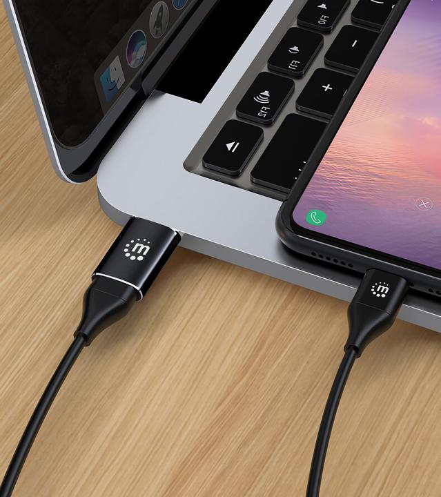 Produktbild Manhattan USB A – USB C Adapter