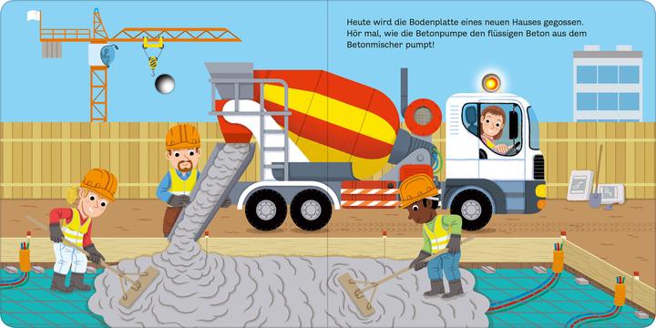 Produktbild Mein blinkendes Soundbuch - Auf der Baustelle (Deutsch)