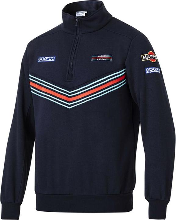 Sparco Martini Racing Half Zip Sweatshirt (M)