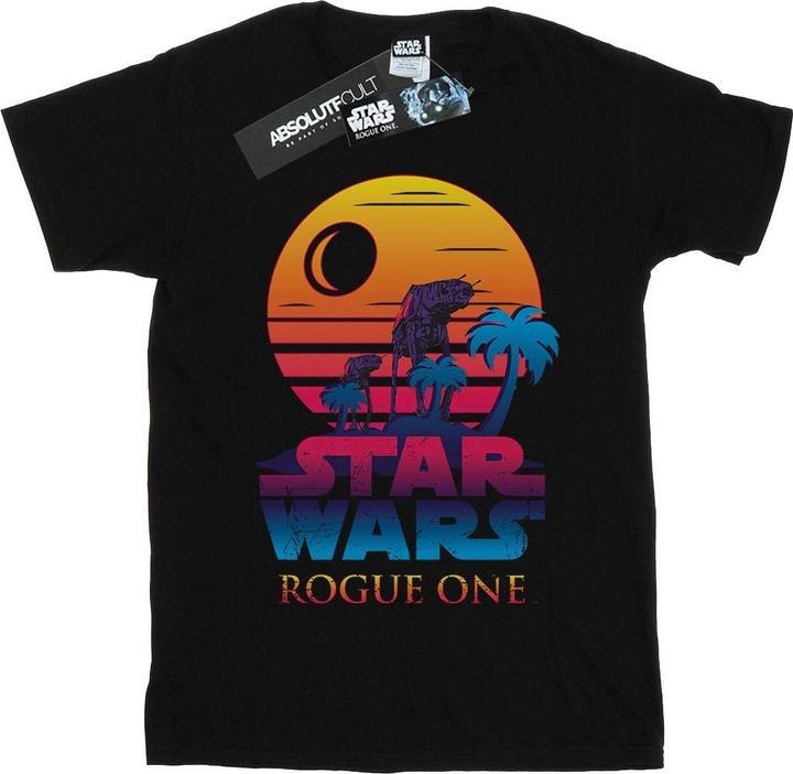 Immagine prodotto Star Wars Rogue One Logo Sunset Maglietta Uomo (XL)