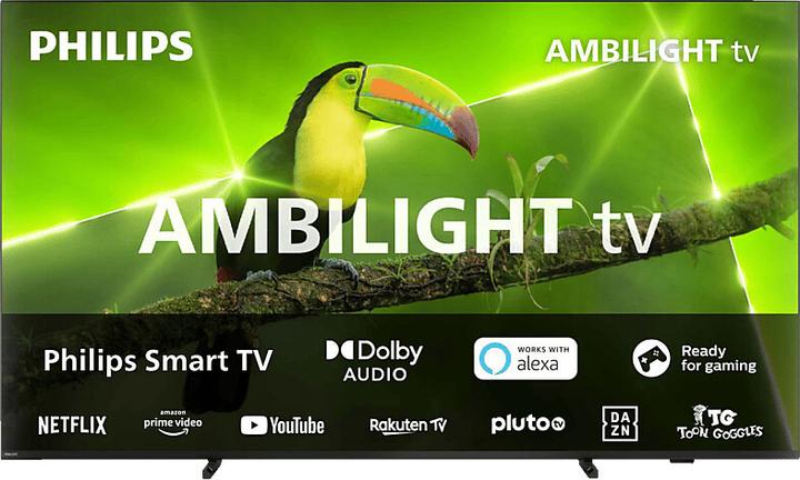 Philips Smart TV with Ambilight 65PUS8008/12 65" (164cm), 4K UHD LED, 3840 x 2160, Wi-Fi, DVB-T/T2/T2-HD/C/S (65", LED, 4K, 2023)