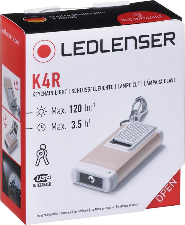 Actual product image Ledlenser K4R Key Pendant (5.20 cm, 120 lm)