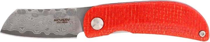 Produktbild Mcusta Petit Orange-Blue Micarta Damascus (4.80 cm)
