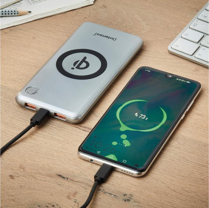 Produktbild Intenso Induktions bank (10000 mAh, 10 W, 37 Wh)