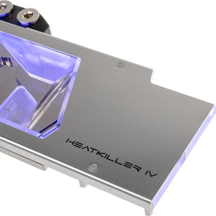 Actual product image Watercool Heatkiller IV for Radeon RX 5700 XT, RGB - Acrylic + Nickel