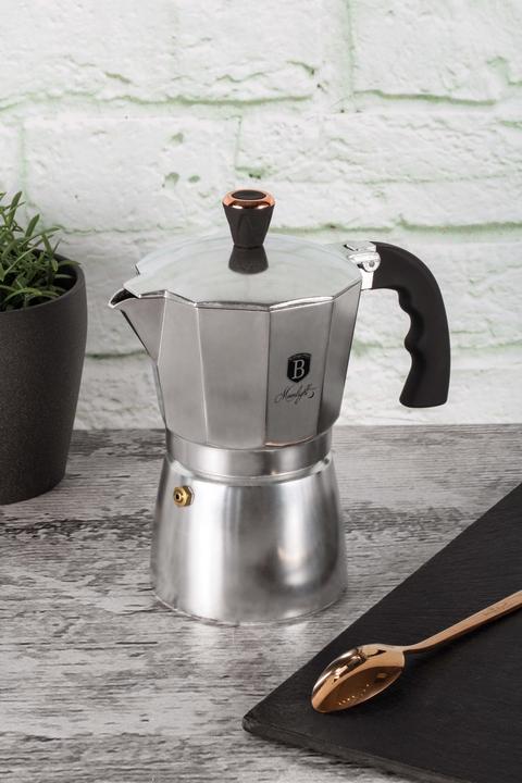 Productafbeelding BerlingerHaus Koffiezetapparaat 6 kopjes - Grijs (BH/6390) (6 T.)