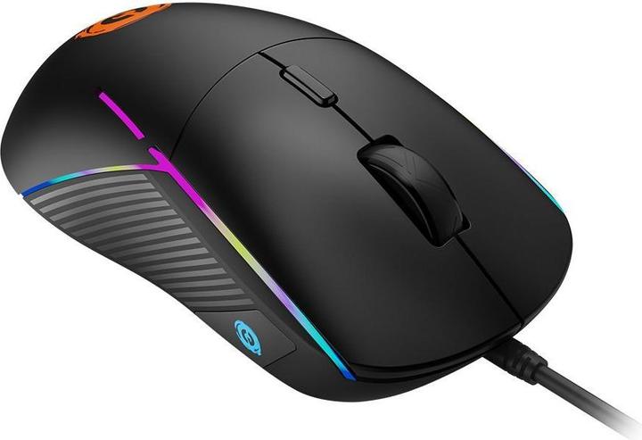 Actual product image Canyon Shadder GM-321 optical gaming mouse, Instant 725F, ABS material, Huanuo 5 million cycle switch. (Cable)