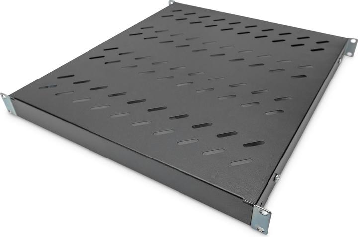 Actual product image Digitus DN-19 TRAY-1-800-SW Shelf fixed 525mm, max. 50kg black