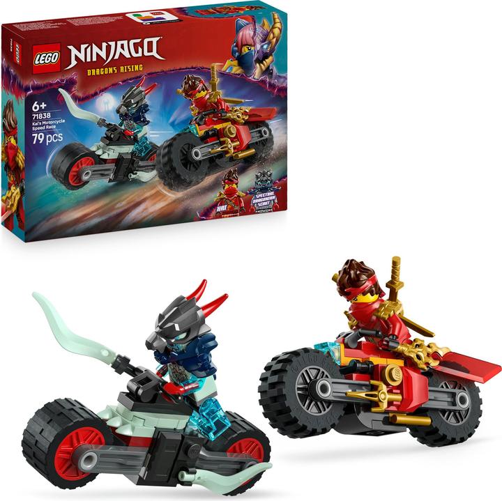 Produktbild LEGO Kais Motorradrennen (71838, LEGO Ninjago)