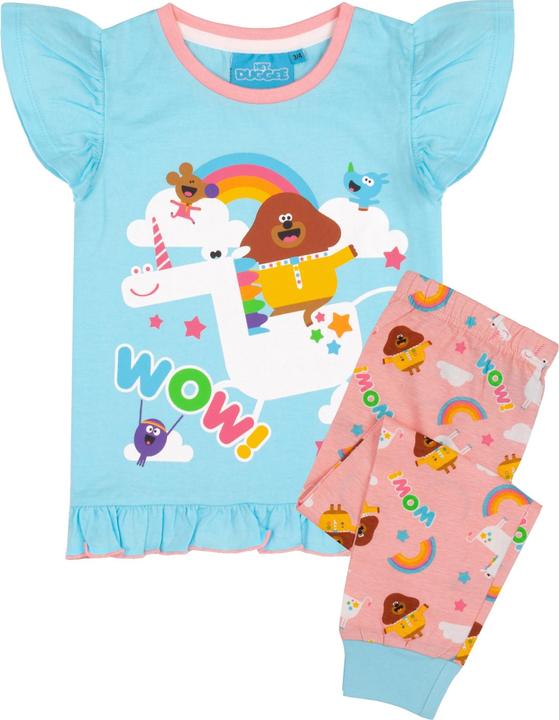 Hey Duggee WOW! Schlafanzug mit langer Hose Mädchen