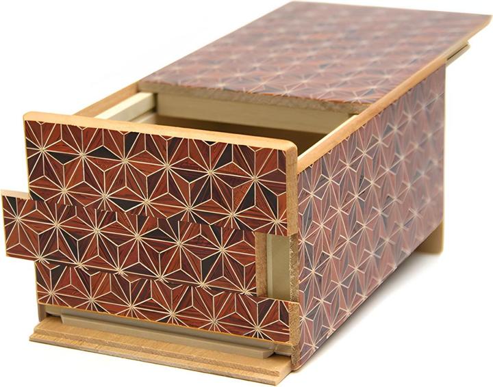 Image du produit Maruyama Himitsu Bako - Akaasa (21 étapes) - Boîte de casse-tête japonaise