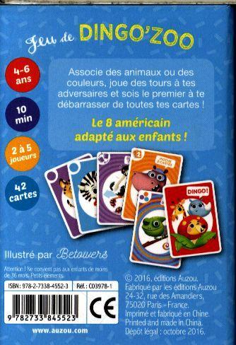 Image du produit Auzou France Jeu de dingo'zoo (Français)
