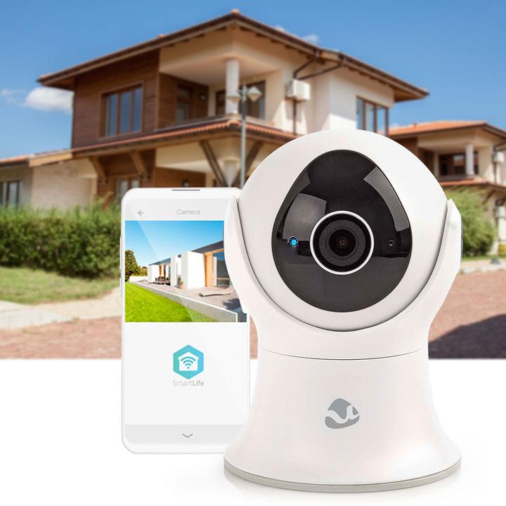 Image du produit Nedis Smartlife Caméra extérieure Wi-Fi Full HD 1080p IP65 Cloud / Interne 16GB 12 VDC avec détecteur de (1920 x 1080 Pixels)