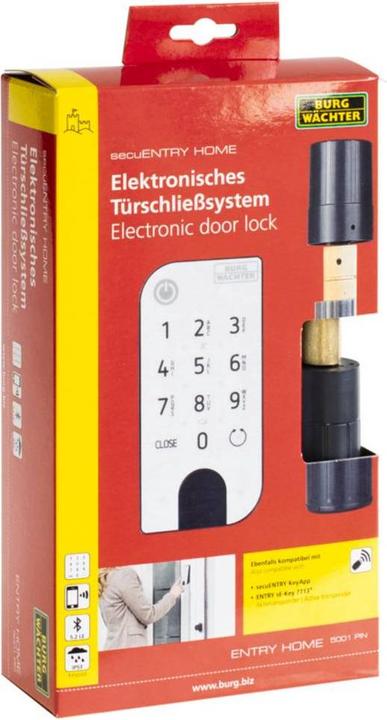 Actual product image Burg Wächter Cylinder + Keypad (Bluetooth, Smartphone, Electronic numerical code)