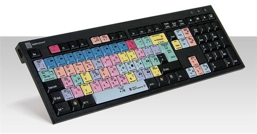 Produktbild Logickeyboard Adobe Premiere Pro CC UK (PC/Nero) (Eng. Int., Kabelgebunden)