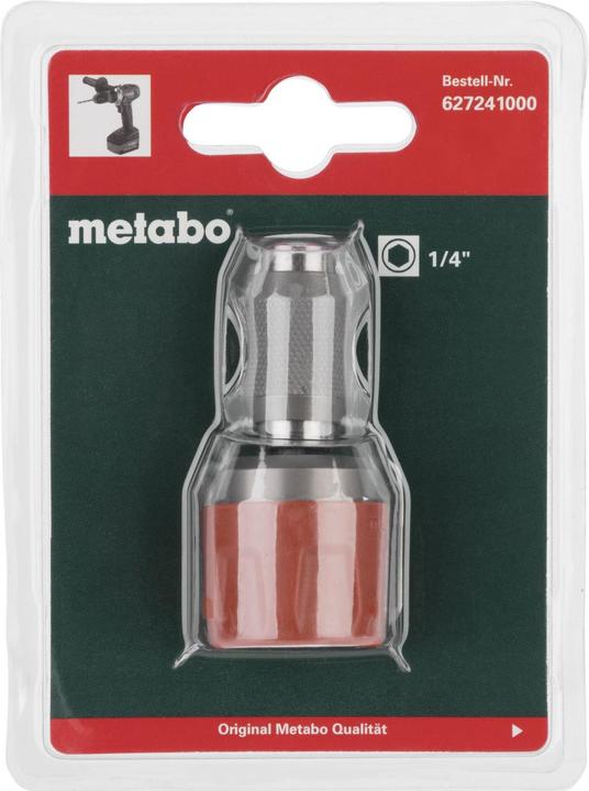 Produktbild Metabo Schnellwechselbithalter (1/4")