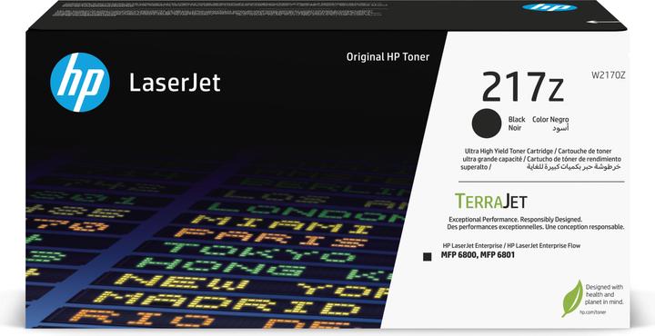 HP Cartuccia toner originale nero ad altissima capacità LaserJet 217Z, 32000 pagine, Nero, 1 pz (CF)