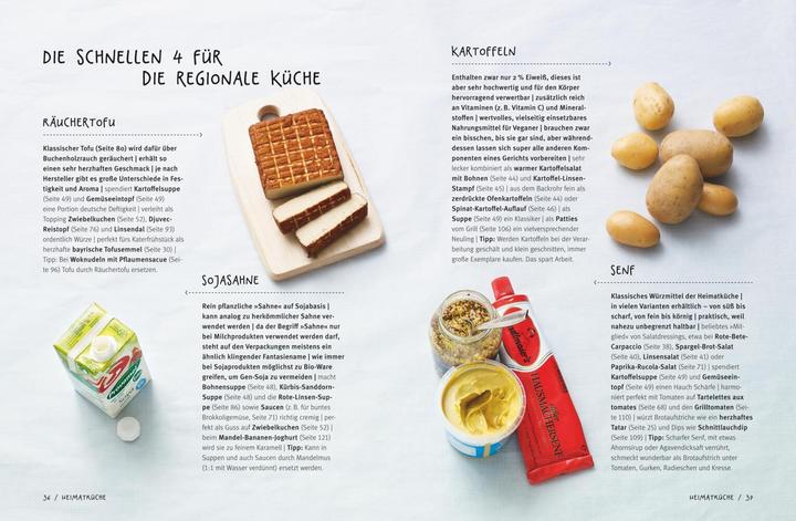 Valori nutrizionali e ingredienti Vegan für Faule (Tedesco, Martin Kintrup, 2014)