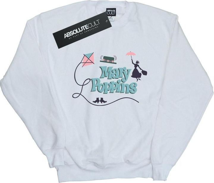 Actual product image Disney Boys Mary Poppins Logo Sweatshirt (128)