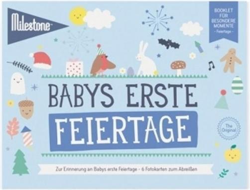 Image du produit Milestone Livret "Premières vacances de bébé