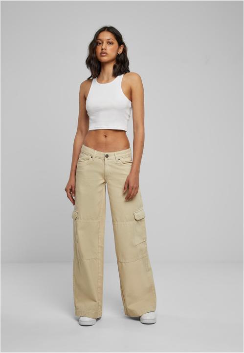 Actual product image Urban Classics Ladies Cropped Rib Top (L)