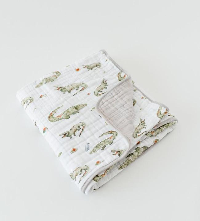 Produktbild little unicorn Cotton Muslin Quilt (120 x 120 cm)