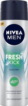 NIVEA Men Fresh Kick antiperspirant 150ml (150 ml, Liquid shampoo)