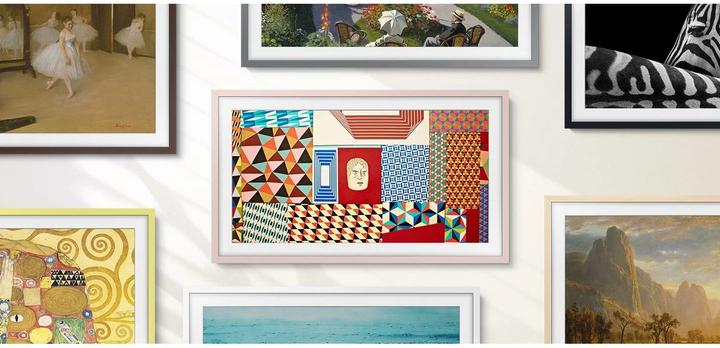 Actual product image Samsung Interchangeable frame for Frame 4.0 32', pink (Framing system)