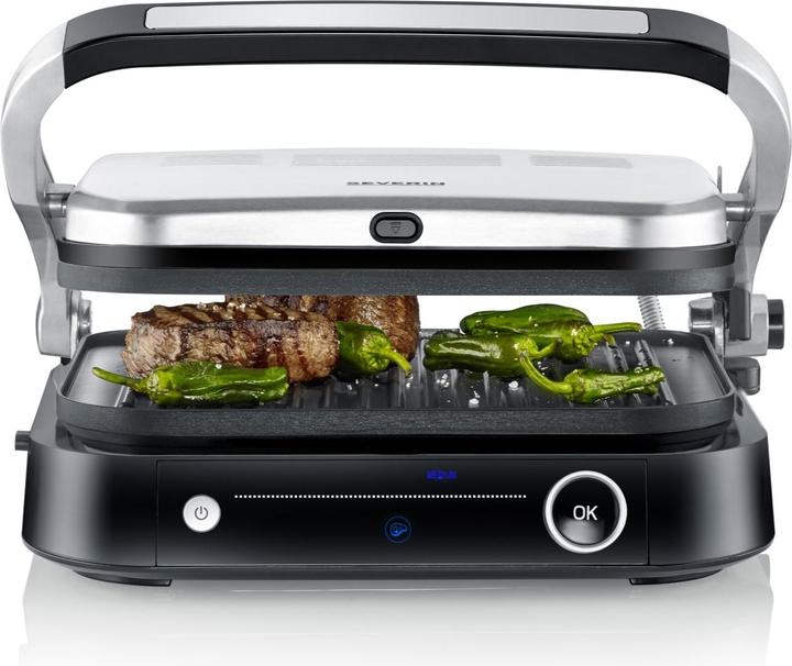 Actual product image Severin KG 2395 Contact grill black/silver