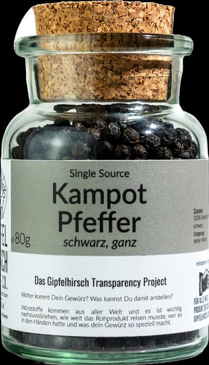Produktbild Gipfelhirsch Kampot Pfeffer (80 g)