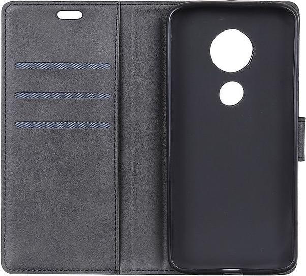 Productafbeelding MU Classic Classic IV Lederen Boekomslag Serie (Motorola Moto G7 Play)
