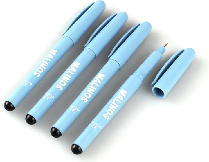 Image du produit Malinos Graphic Liner Fineliner Fin noir 4 pcs(s) (Noir, 4 x)