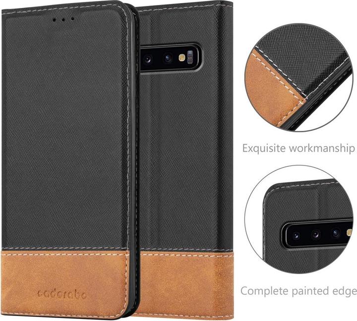 Image du produit Cadorabo Étui X-Wallet en simili cuir (Samsung Galaxy S10+)