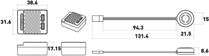 Produktbild Isdt Brushed Regler ESC90 mit Bluetooth