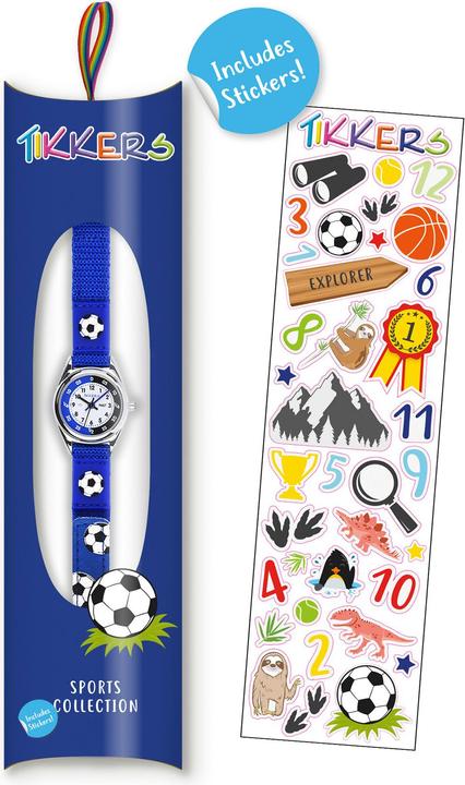 Image du produit Tikkers Enseignant Velcro Time (Montre analogique, 26 mm)