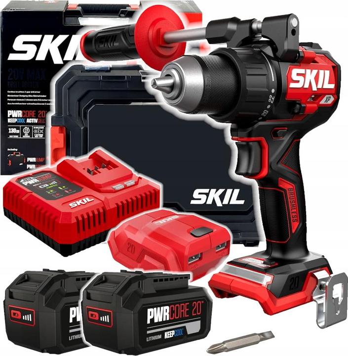 Produktbild Skil 20V 3080 HB Akku-Bohrschrauber (2x4.0Ah Koffer) (Akkubetrieb)