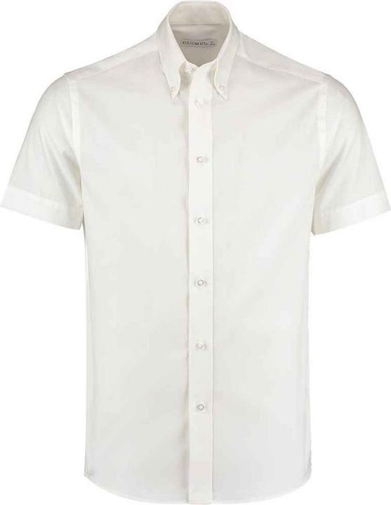 Kustom Kit Premium Oxford Tailored Hemd mit kurzen Ärmeln