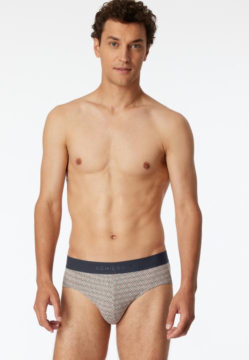 Produktbild Schiesser 3er Pack 95/5 Organic Cotton Rio Slip / Unterhose (5, M, 3er Pack)