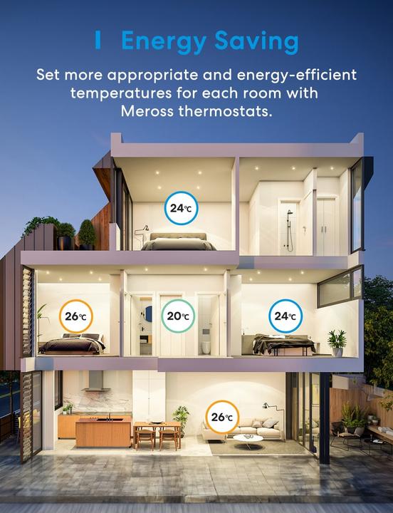 Actual product image Meross Heizkörperthermostat