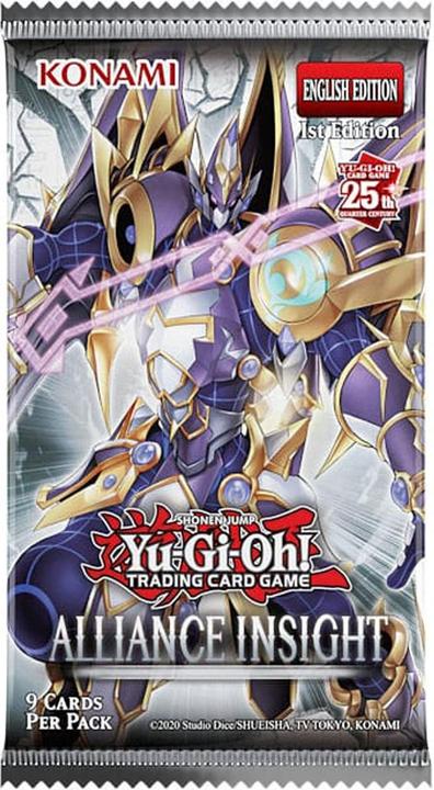 Actual product image Yu-Gi-Oh Alliance Insight Booster Box EN (German, Booster display)