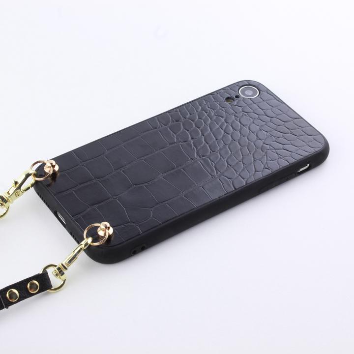Produktbild PhoneLook Hülle Krokodil mit Riemen (Apple iPhone XR)